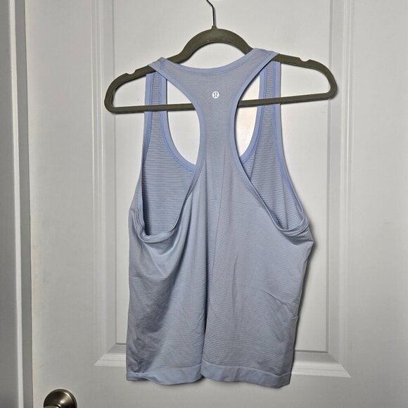 Lululemon Swiftly Tech Racerback Tank Top 2.0 *Waist Length - 12 Starch Blue - Picture 4 of 7